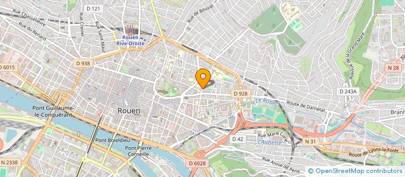 localisation de l'entreprise HOLDING MASSUARD à ROUEN