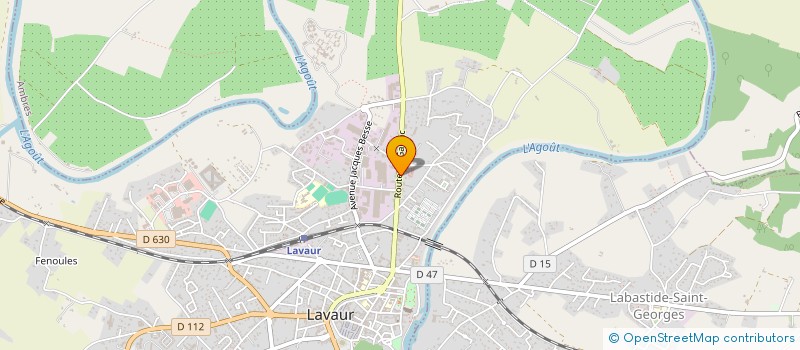 localisation de l'entreprise HOLDING MATEO  LAVAUR