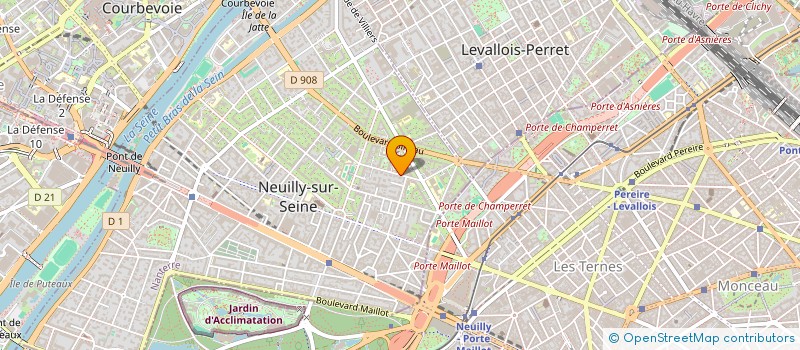 localisation de l'entreprise HOLDING MATHILDE NEME à NEUILLY-SUR-SEINE