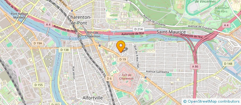 localisation de l'entreprise HOLDING MATSO  MAISONS-ALFORT