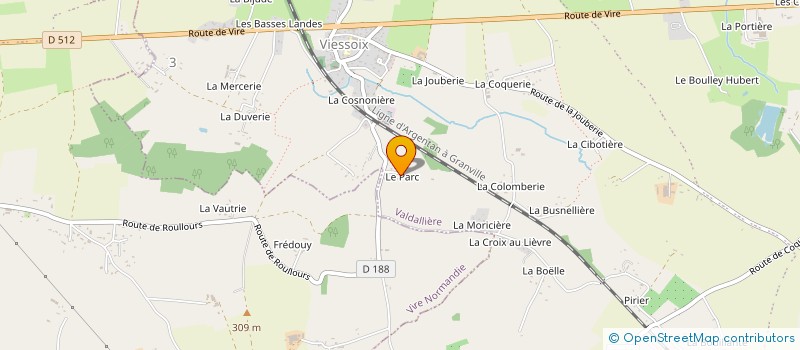 localisation de l'entreprise HOLDING MAUPAS DAMIEN  VALDALLIERE