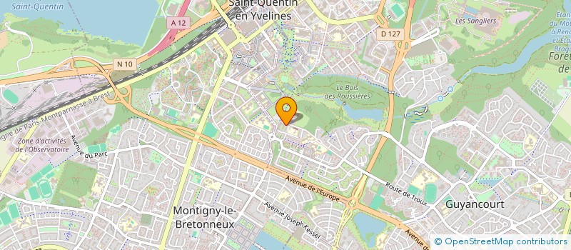 localisation de l'entreprise HOLDING MAXIZO  GUYANCOURT