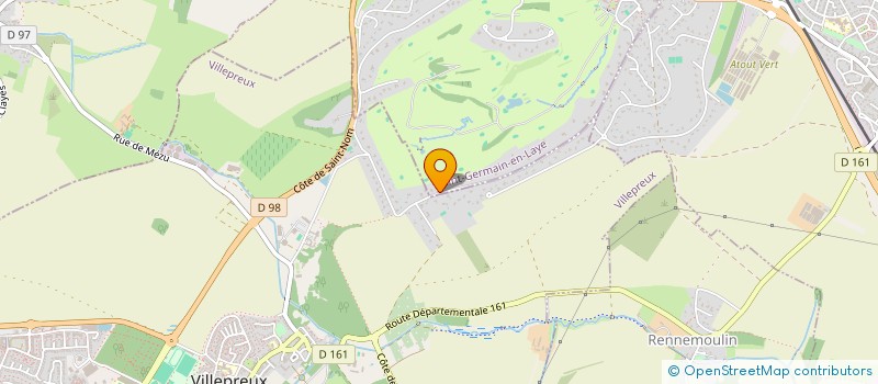 localisation de l'entreprise HOLDING MAZAGRAN  SAINT-NOM-LA-BRETECHE