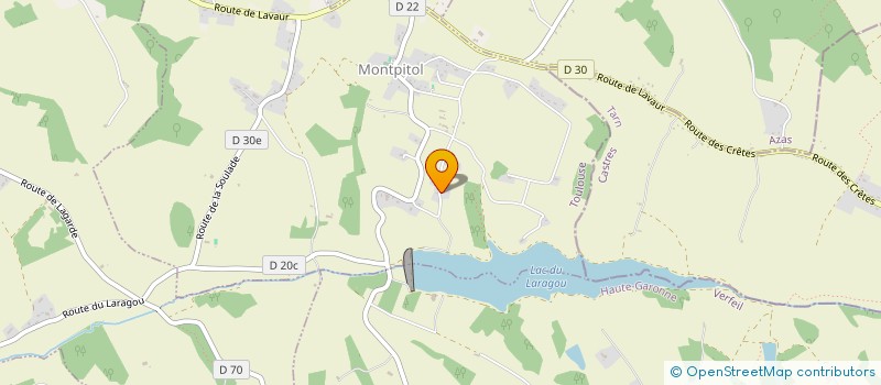 localisation de l'entreprise HOLDING MBGE GROUPE  MONTPITOL