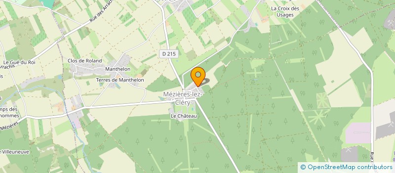 localisation de l'entreprise HOLDING MCS  MEZIERES-LEZ-CLERY