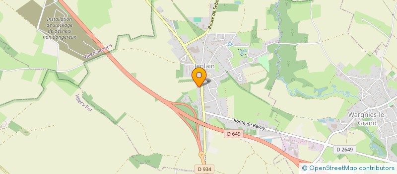 localisation de l'entreprise HOLDING MD à JENLAIN