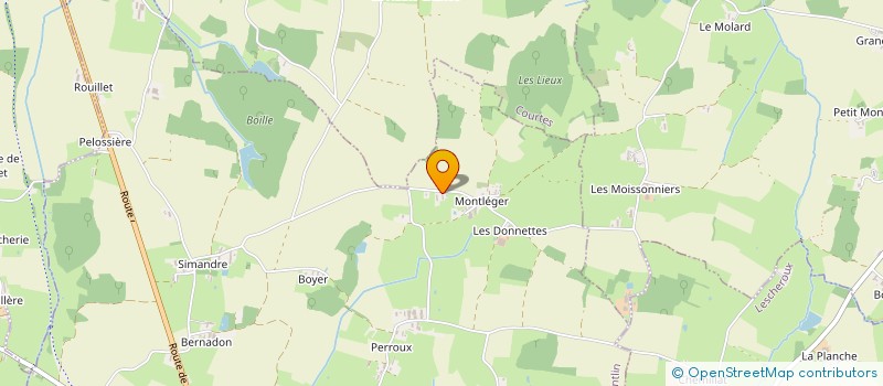 localisation de l'entreprise HOLDING MD  MANTENAY-MONTLIN