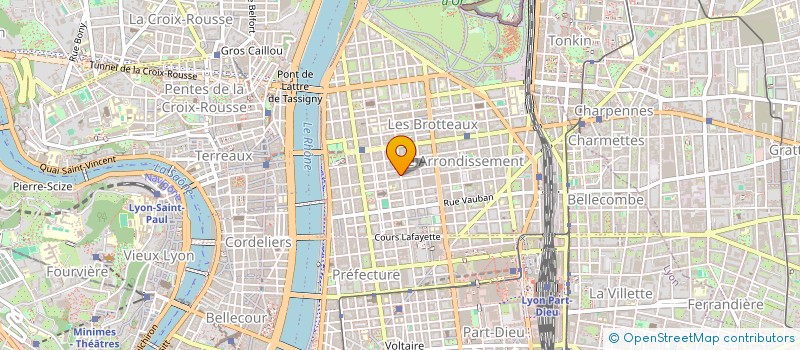 localisation de l'entreprise HOLDING MD GROUPE  LYON