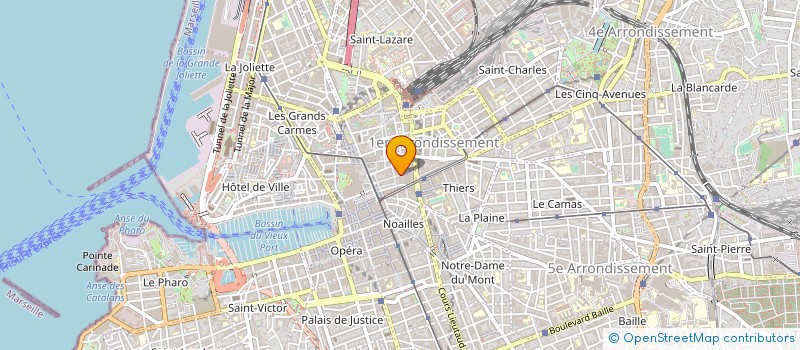 localisation de l'entreprise HOLDING MD INVEST à MARSEILLE