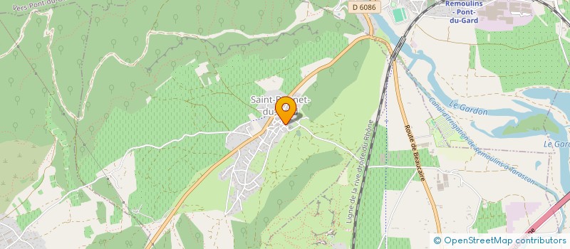 localisation de l'entreprise HOLDING MDB  SAINT-BONNET-DU-GARD