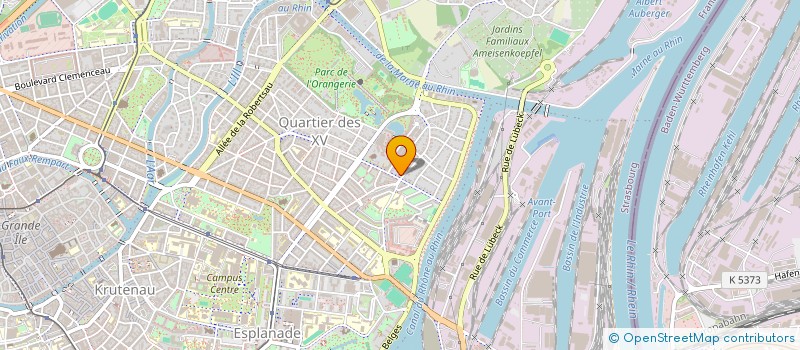 localisation de l'entreprise HOLDING MDC  STRASBOURG