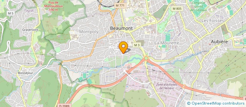 localisation de l'entreprise HOLDING MEDAN PAPILLON  BEAUMONT