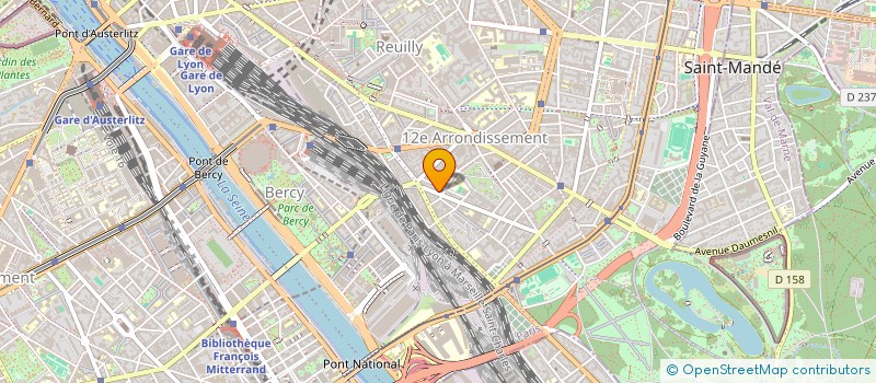 localisation de l'entreprise HOLDING MEDIA FRANCE à PARIS