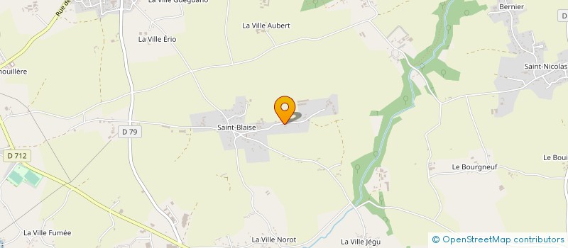 localisation de l'entreprise HOLDING MELLIN à PLELO