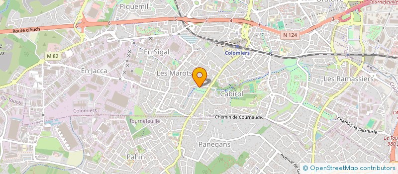 localisation de l'entreprise HOLDING MELO LAVAGE à COLOMIERS