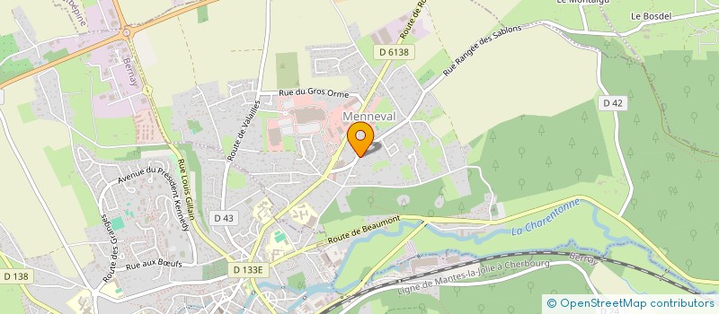 localisation de l'entreprise HOLDING MENNEVAL à MENNEVAL