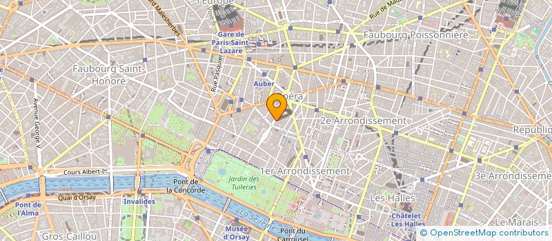 localisation de l'entreprise HOLDING MERKABAH  PARIS