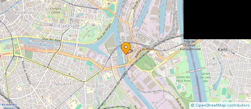 localisation de l'entreprise HOLDING MERZAK à STRASBOURG