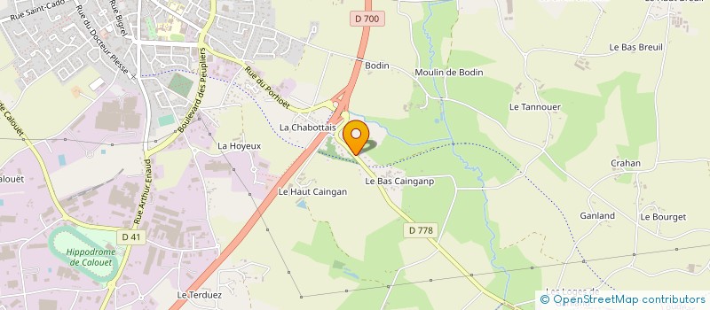 localisation de l'entreprise HOLDING METALSYSE à LOUDEAC