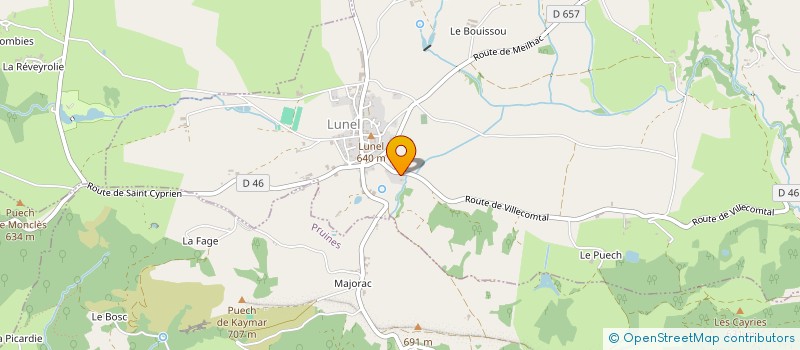 localisation de l'entreprise HOLDING METALYS  SAINT-FELIX-DE-LUNEL