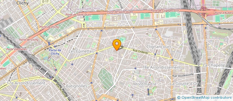 localisation de l'entreprise HOLDING MF  PARIS