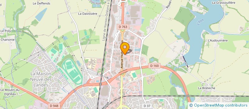 localisation de l'entreprise HOLDING MFIX à LA ROCHE-SUR-YON