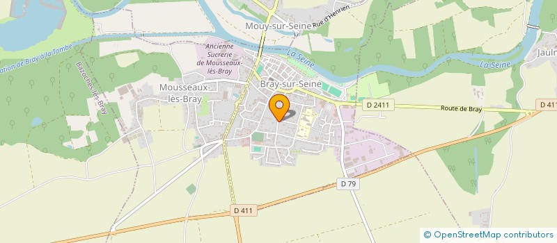 localisation de l'entreprise HOLDING MG  BRAY-SUR-SEINE