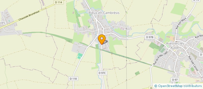 localisation de l'entreprise HOLDING MG  RIEUX-EN-CAMBRESIS