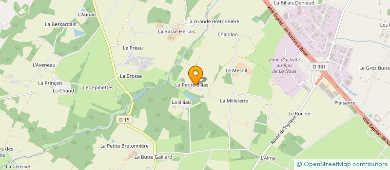 localisation de l'entreprise HOLDING MGN  CORDEMAIS