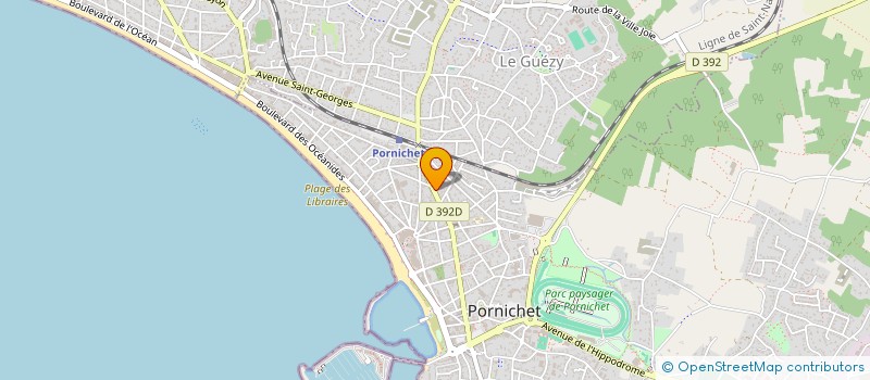 localisation de l'entreprise HOLDING MGNCO à PORNICHET