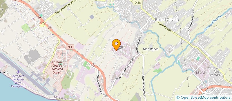 localisation de l'entreprise HOLDING MIAO  SAINT-PIERRE