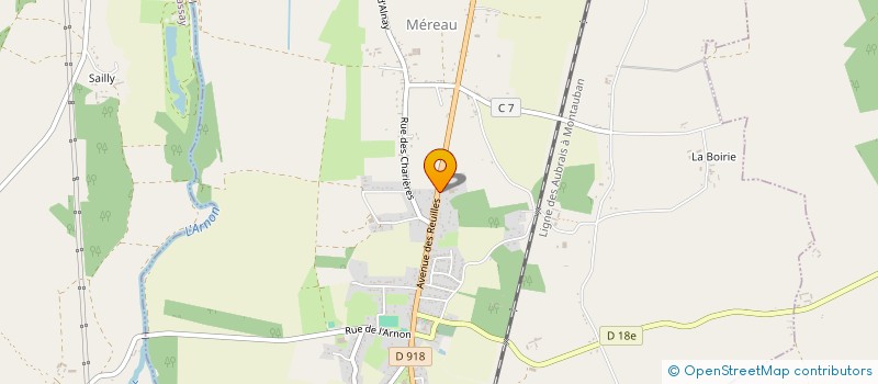 localisation de l'entreprise HOLDING MIC  MEREAU