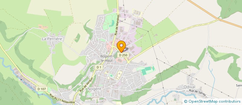 localisation de l'entreprise HOLDING MICHEL 52  POULANGY