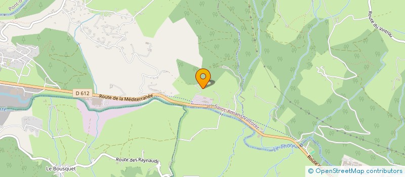 localisation de l'entreprise HOLDING MICHEL  BOUT-DU-PONT-DE-L ARN