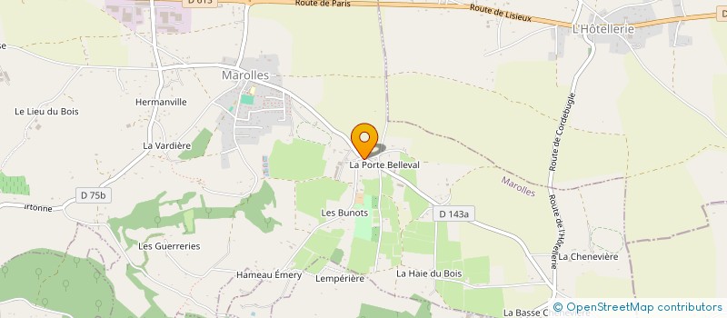 localisation de l'entreprise HOLDING MICHEL ARKHA  MAROLLES