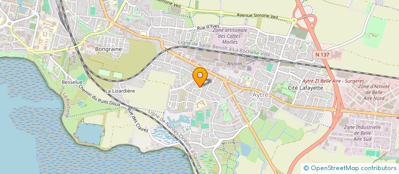 localisation de l'entreprise HOLDING MISERY ET ASSOCIES  AYTRE