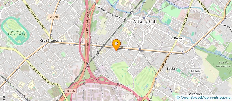 localisation de l'entreprise HOLDING MJBP à WASQUEHAL