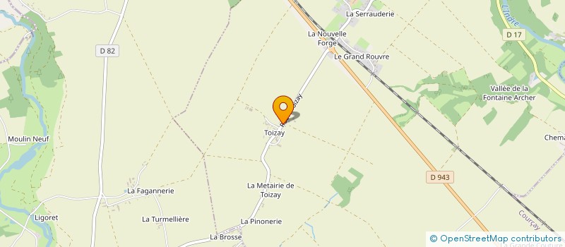 localisation de l'entreprise HOLDING ML2J  COURCAY