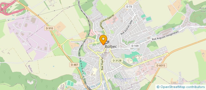 localisation de l'entreprise HOLDING ML88  BOLBEC