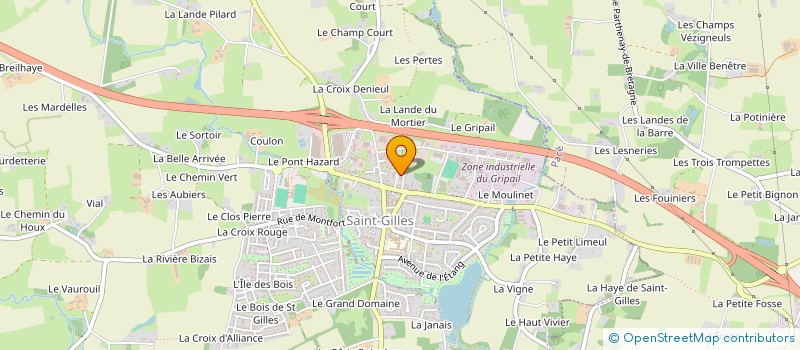 localisation de l'entreprise HOLDING MLI  SAINT-GILLES