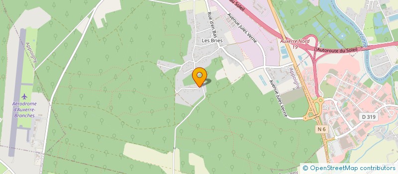 localisation de l'entreprise HOLDING MM à APPOIGNY