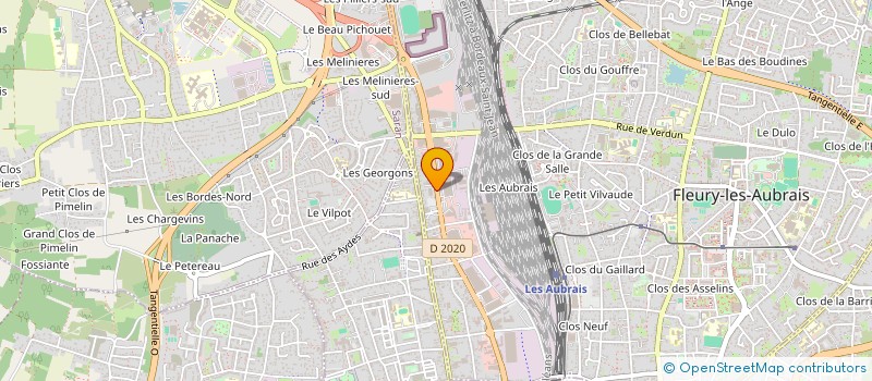 localisation de l'entreprise HOLDING MM TEAM à FLEURY-LES-AUBRAIS
