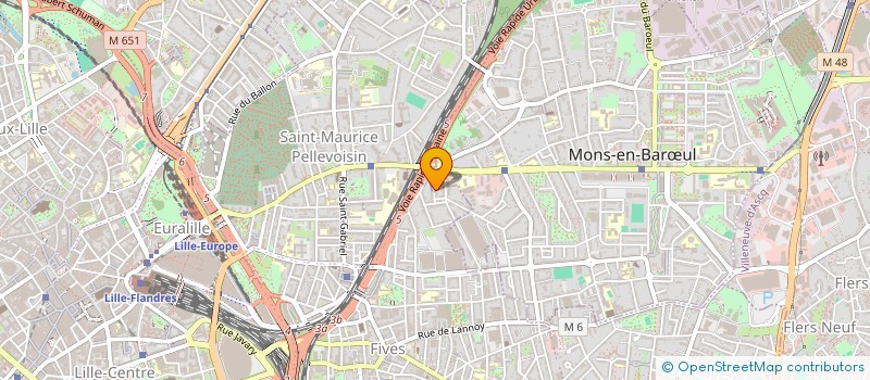 localisation de l'entreprise HOLDING MMB  MONS-EN-BARUL