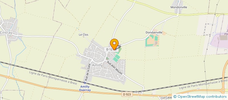 localisation de l'entreprise HOLDING MN  PARIS