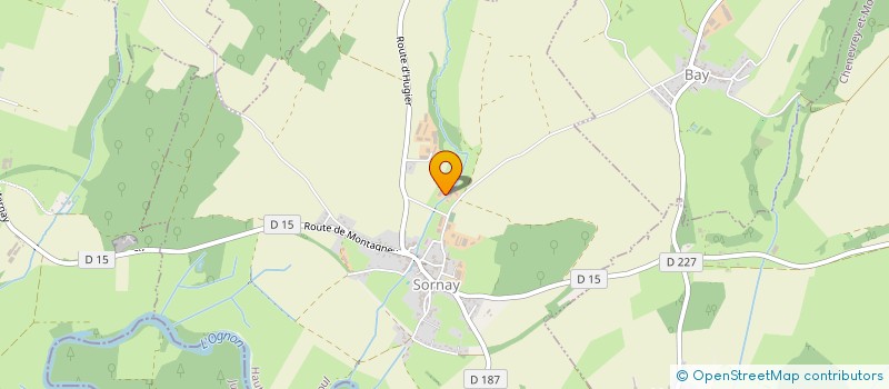 localisation de l'entreprise HOLDING MNAL  SORNAY