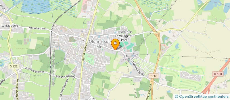 localisation de l'entreprise HOLDING MOINARDEAU à LES SABLES D'OLONNE