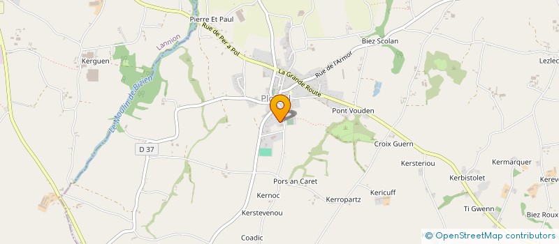 localisation de l'entreprise HOLDING MONJARET  PLOEZAL