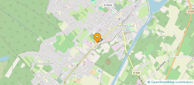 localisation de l'entreprise HOLDING MONTIER  FRESNES-SUR-ESCAUT