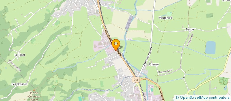 localisation de l'entreprise HOLDING MORETTON  CHAMPDIEU