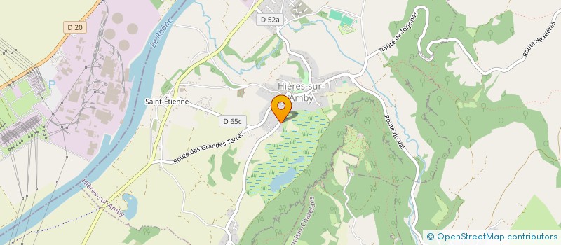 localisation de l'entreprise HOLDING MOST 22  HIERES-SUR-AMBY